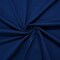 Navy Blue Organic Cotton Solid 1X1 Rib Knit Fabric By the Yard